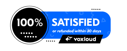 voxloud 30-day money-back guarantee